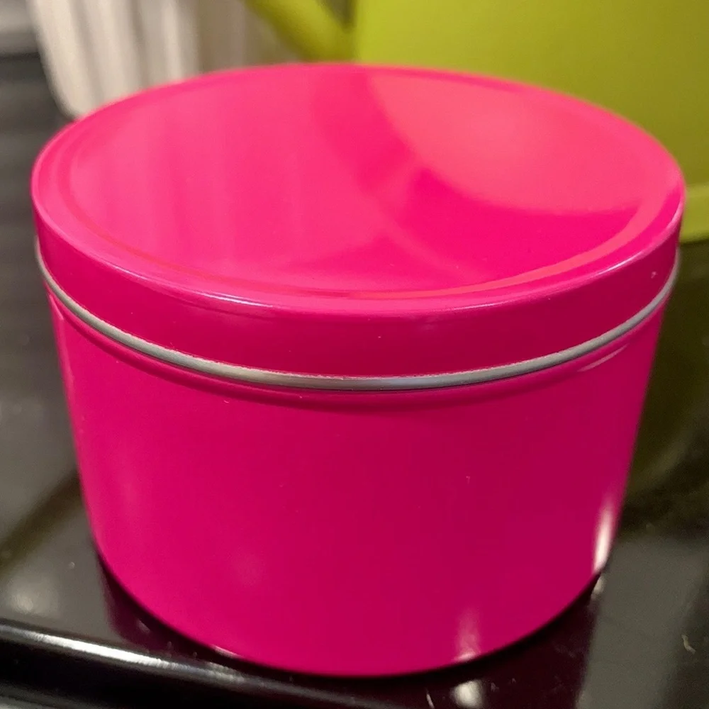 Trader Joe's Salted Caramel Pistachio Scented Candle Pink Brazil Nut Body Butter